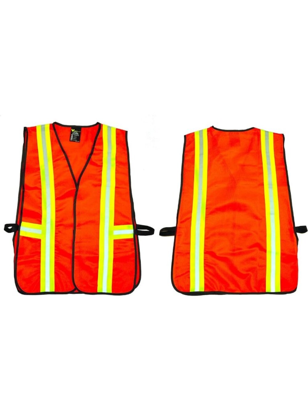High Visibility Reflective Safety Vest - One Size, Machine Washable Work Gear